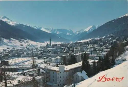 Schweiz - Davos - Schweiz - Blick gegen Tinzenhorn