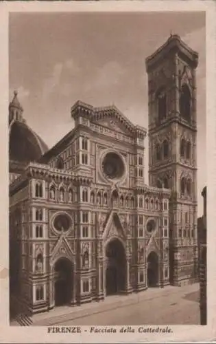 Italien - Italien - Florenz - Firenze - Facciata della Cattedrale - 1937