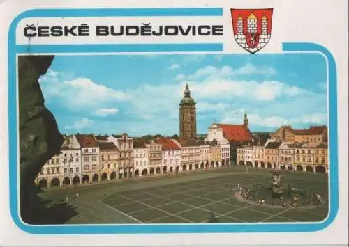 Tschechien - Ceske Budejovice - Tschechien - großer Platz