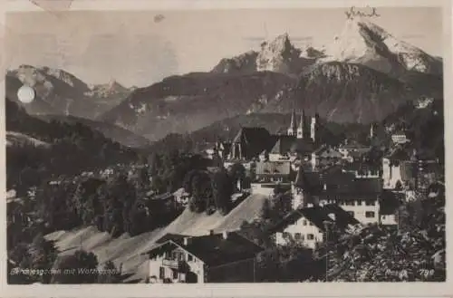 Berchtesgaden - mit Watzmann - 1930