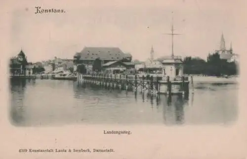 Konstanz - Landungssteg - ca. 1930