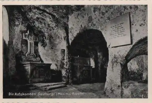 Österreich - Österreich - Salzburg - Katakomben, Maximus-Kapelle - ca. 1955