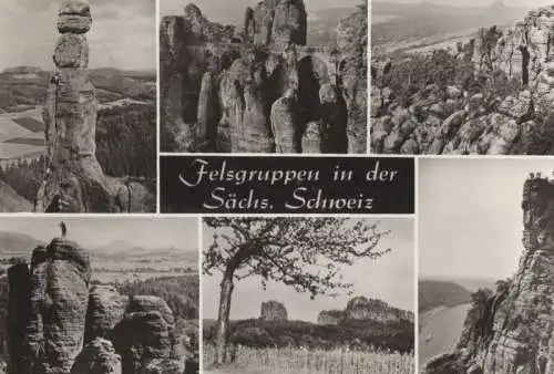 Sächsische Schweiz - Felsgruppen