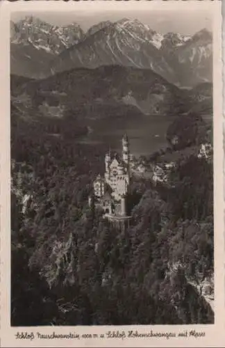 Schwangau Neuschwanstein - und Schloß Hohenschwangau - 1953