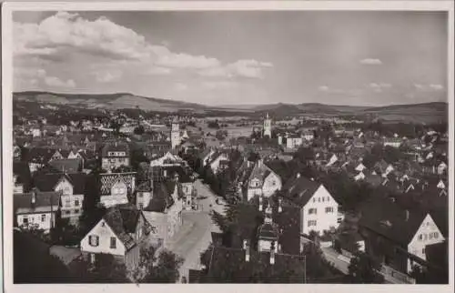 Waiblingen - Blick ins Remstal - 1955