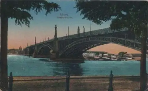 Mainz - Straßenbrücke - 1919