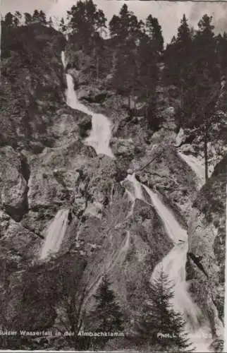 Almbachklamm - Sulzer Wasserfall - ca. 1955