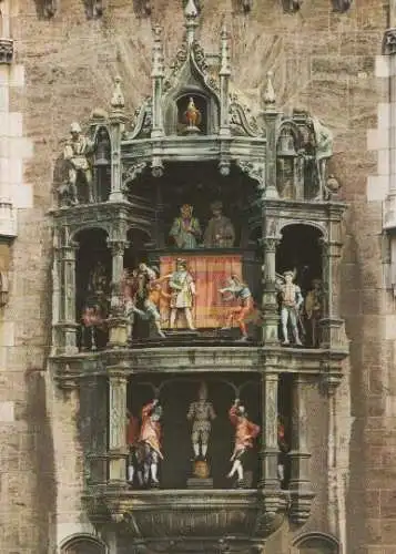 Rathausglockenspiel in München - ca. 1985