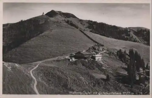 Tegernsee - Wallberg mit Unterkunftshaus - ca. 1955