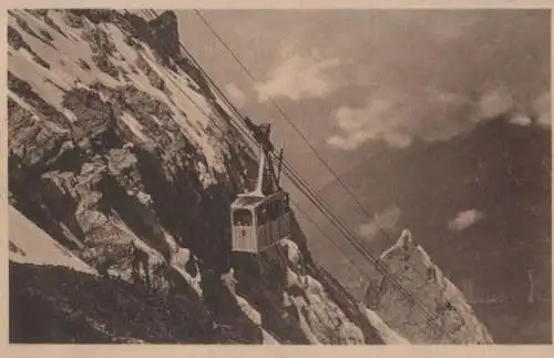 Seilbahn im Hochgebirge