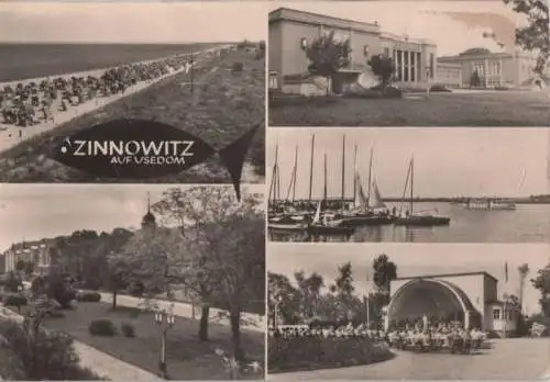 Zinnowitz - u.a. Kulturhaus - ca. 1980