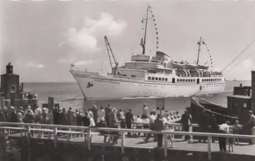 Cuxhaven - Schiff Wappen von Hamburg - ca. 1965