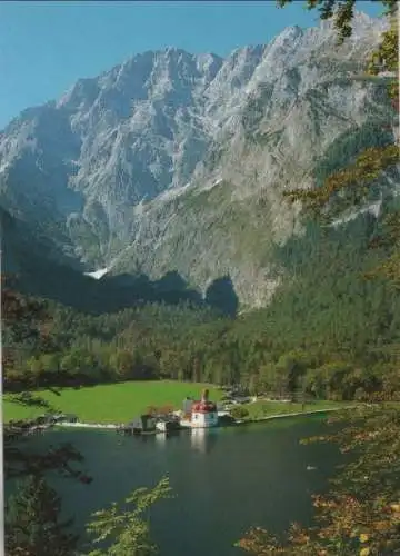 Königssee - mit Sankt Bartholomä - ca. 1990