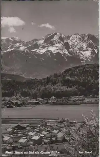 Oberau - Blick zur Alpspitze - 1958