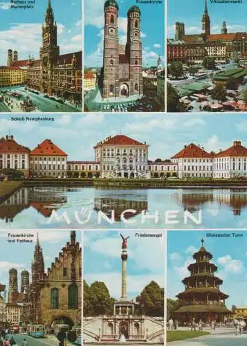 München - u.a.  Schloß Nymphenburg - 1988