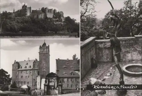 Bernburg - u.a. Bärenzwinger am Schloß - 1982