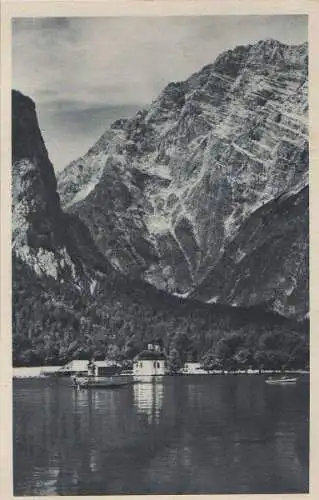 Königssee - St. Bartholomä - ca. 1955