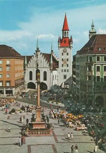 München - Mariensäule - ca. 1985