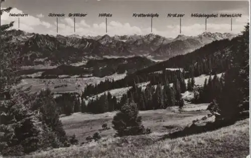 Kemptner Hütte - am Bolsterlanger Horn - ca. 1960