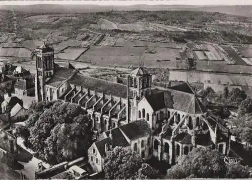 Frankreich - Frankreich - Vezelay - Vue generale de la Basilique - ca. 1955