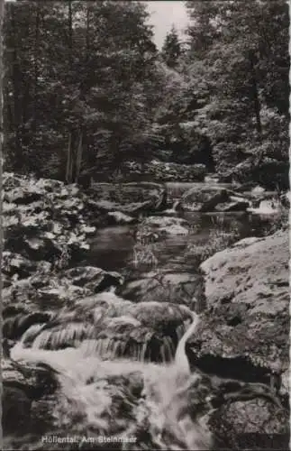 Höllental (Schwarzwald) - Am Steinmeer - ca. 1960