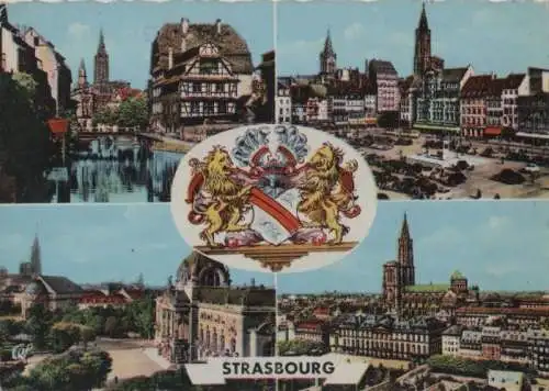 Frankreich - Frankreich - Strasbourg - mit 4 Bildern - 1977