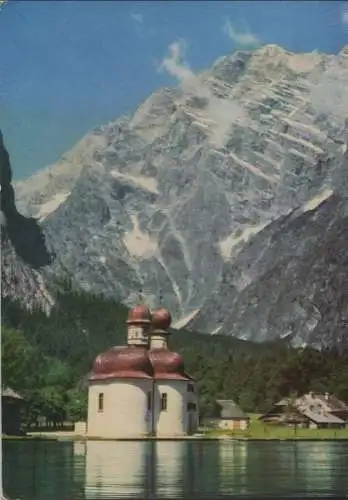 Königssee - mit Watzmann-Ostwand - ca. 1960