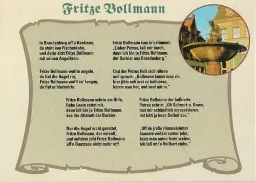 Fritze Bollmann Brandenburg