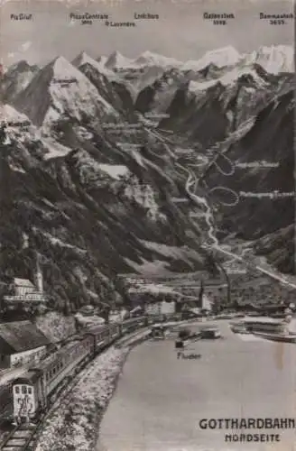 Schweiz - Schweiz - Gotthardbahn - Nordseite - ca. 1955