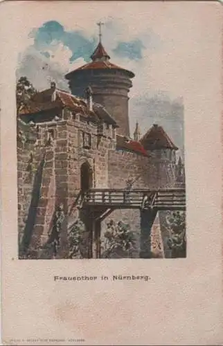 Nürnberg - Frauenthor - ca. 1925