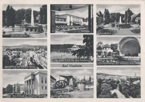 Bad Nauheim u.a. Großer Teich - ca. 1955