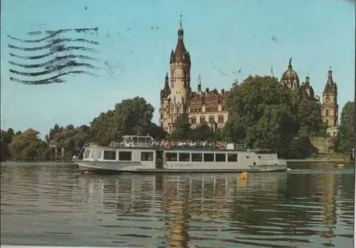 Schwerin - Blick zum Schloß - 1968