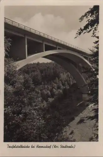 Hermsdorf - Teufelstalbrücke - 1959