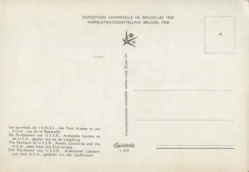 Belgien - Brüssel - Bruxelles - Belgien - pavillons