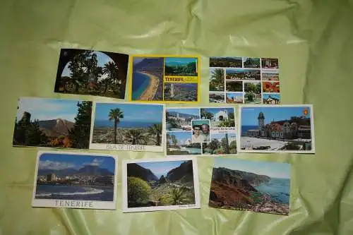 10 Ansichtskarten Teneriffa (Postkarten, Paket, Konvolut, Lot)