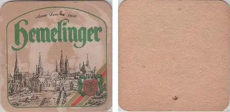 Bierdeckel quadratisch - Hemelinger