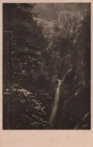 Schwangau Neuschwanstein - Pöllatfall mit Marienbrücke - 1922