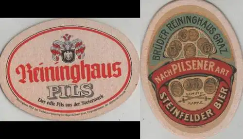 Bierdeckel oval - Reininghaus