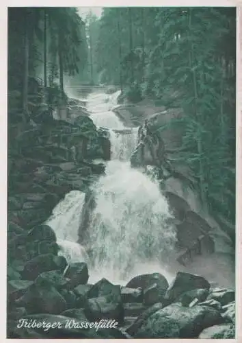 Triberg - Wasserfälle - ca. 1955