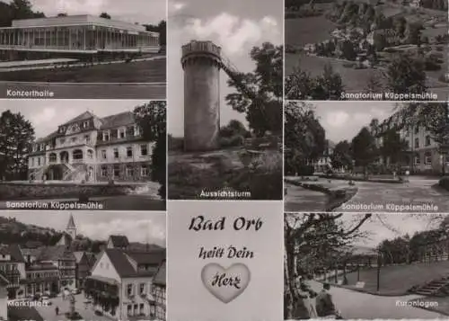 Bad Orb - u.a. Sanatorium Küppelsmühle - 1959