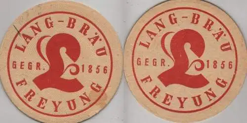 Bierdeckel rund - Lang Freyung