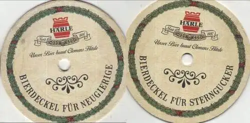 Bierdeckel rund - Härle