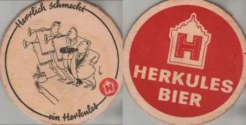 Bierdeckel rund - Herkules