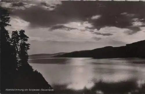 Sorpesee - Abendstimmung - 1960