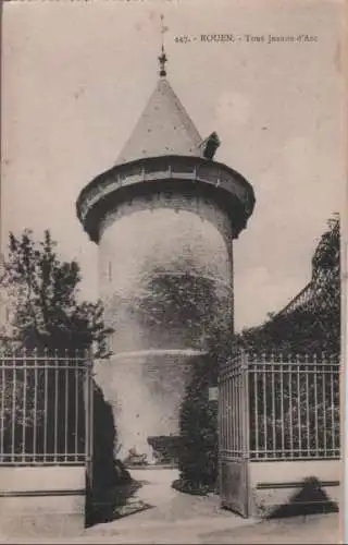 Frankreich - Frankreich - Rouen - Tour Jeanne de Arc - ca. 1935