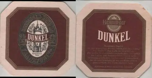 Bierdeckel quadratisch - Henninger