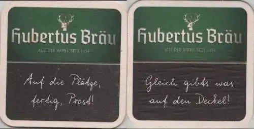 Bierdeckel quadratisch - Hubertus