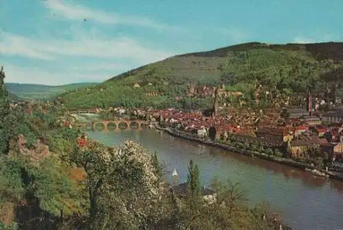 Heidelberg vom Philosophenweg - ca. 1975