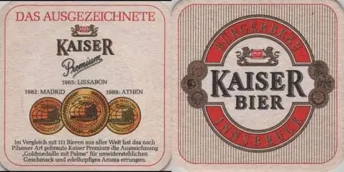 Bierdeckel quadratisch - Kaiser