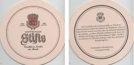 Bierdeckel rund - Dortmunder Stifts